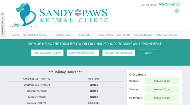 sandypawsac.com