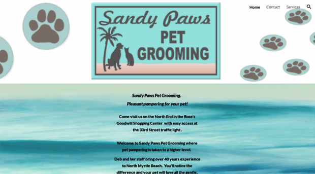 sandypawspetgrooming.com