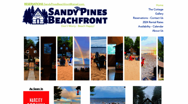 sandypinesbeachfront.com