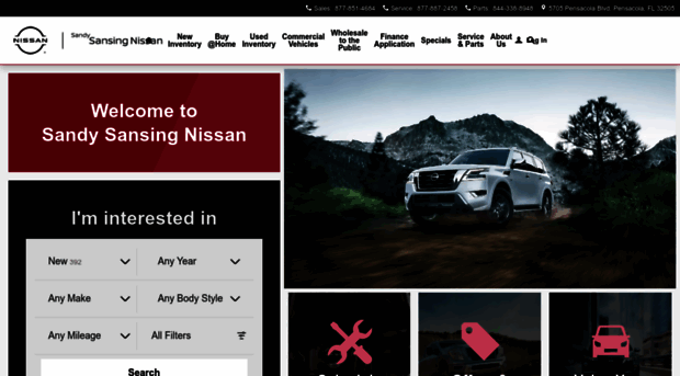 sandysansingnissan.com