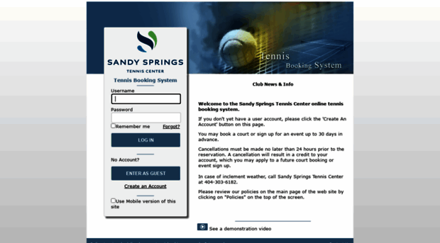 sandyspringstennisbookings.com