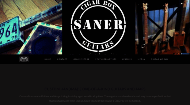 sanercigarboxguitars.com