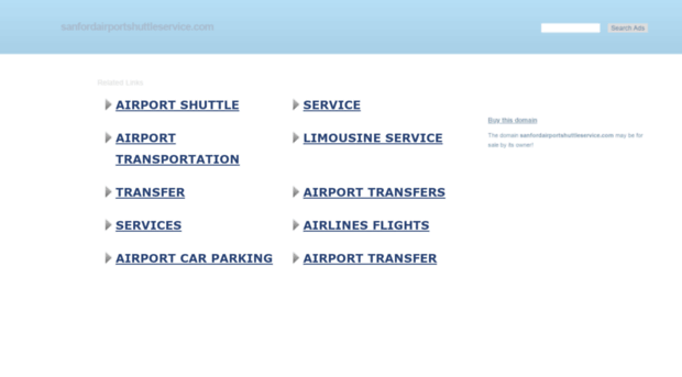 sanfordairportshuttleservice.com