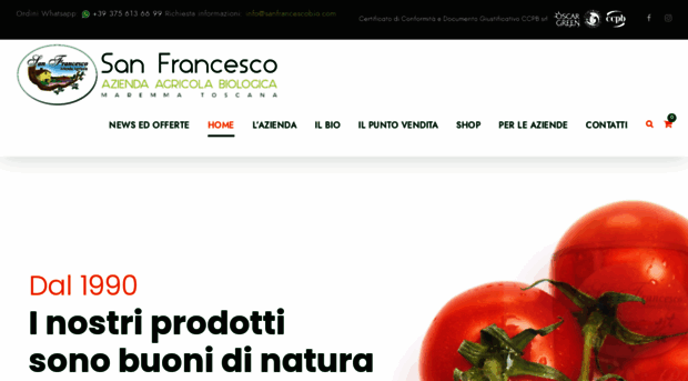 sanfrancescobio.com