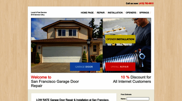 sanfranciscogaragedoorrepair.biz