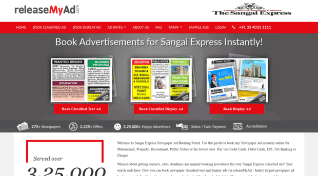 sangaiexpress.releasemyad.com