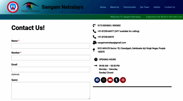 sangamnetralaya.com