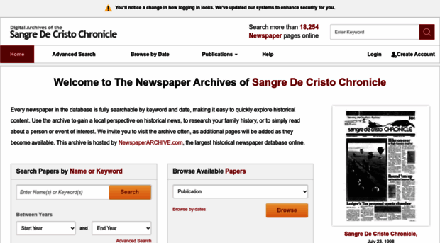 sangredecristochronicle.newspaperarchive.com