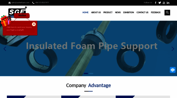 sanhefoam.com