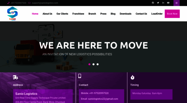saniologistics.com