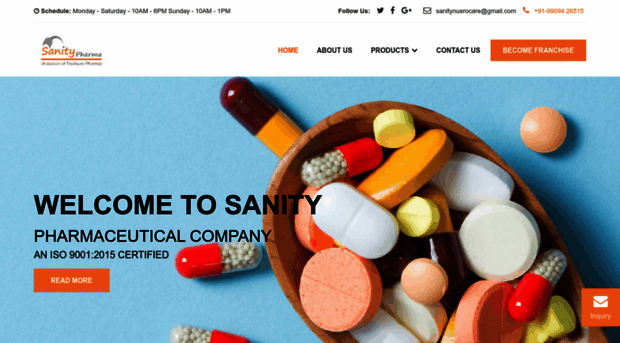 sanitypharma.com