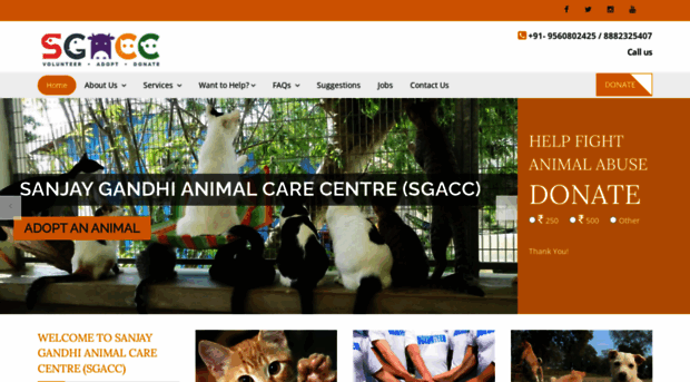 sanjaygandhianimalcarecentre.org