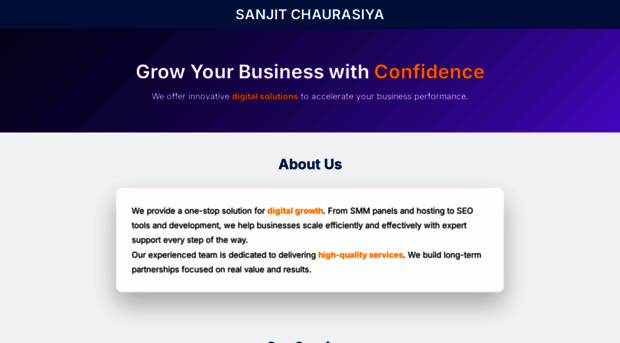 sanjitchaurasiya.com