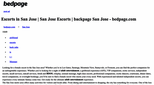 sanjose.bedpage.com