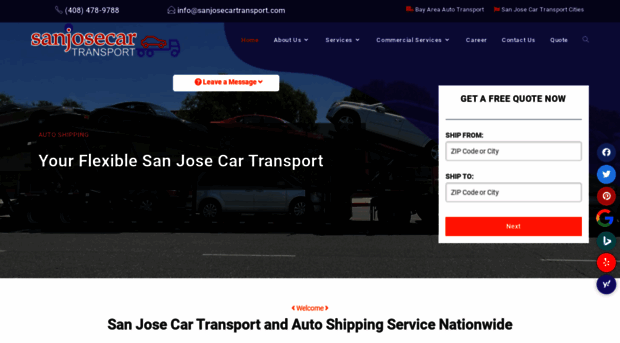 sanjosecartransport.com