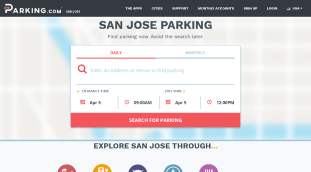 sanjoseparking.spplus.com