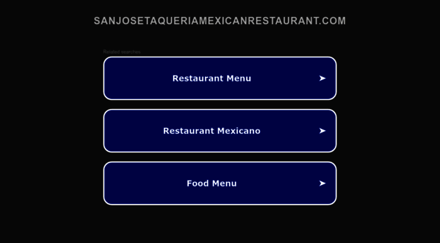 sanjosetaqueriamexicanrestaurant.com