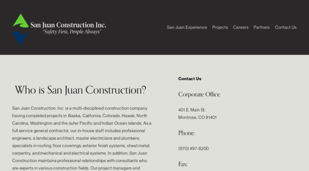 sanjuanconstruction.com