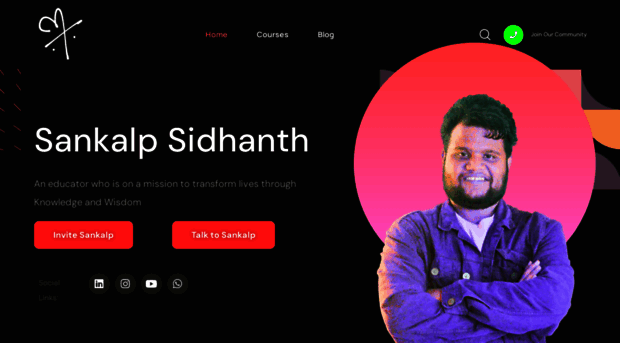 sankalpsidhanth.com