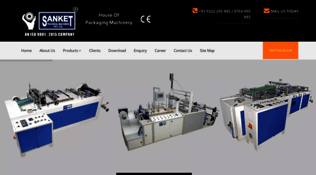 sanketpackagingmachinery.com