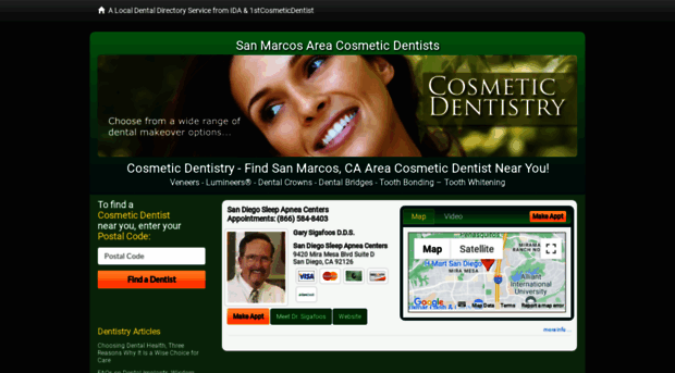 sanmarcoscosmeticdentistry.com