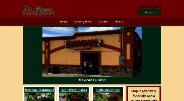 sanmarcosmexicanrestaurants.com