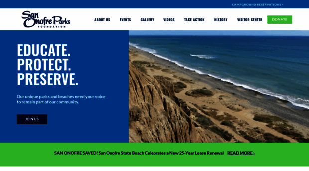 sanonofreparksfoundation.org