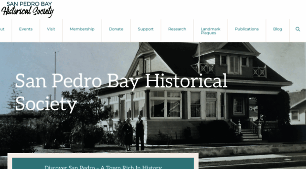 sanpedrobayhistoricalsociety.com
