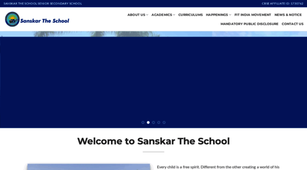 sanskartheschool.in