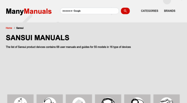 sansui.manymanuals.com