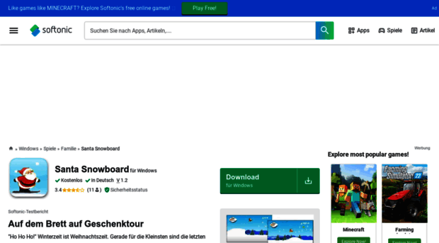 santa-snowboard.softonic.de