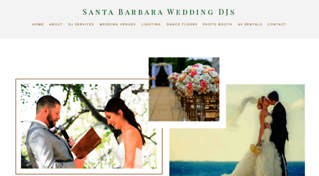 santabarbaraweddingdjs.com