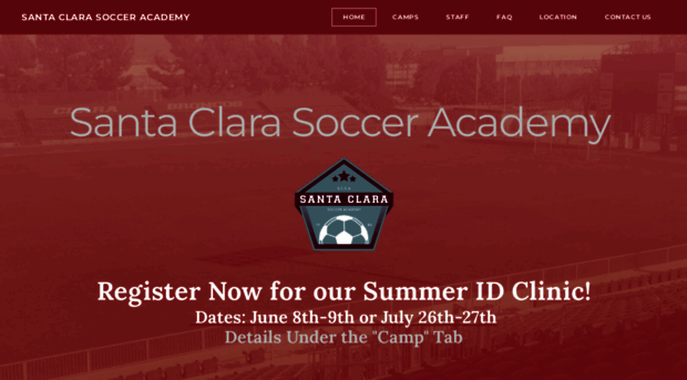 santaclarasoccercamps.com