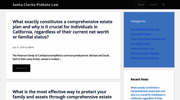 santaclaritaprobatelaw.com