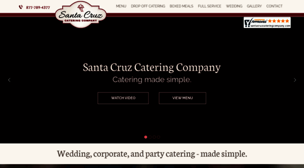 santacruzcateringcompany.com