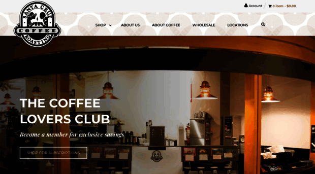 santacruzcoffee.com