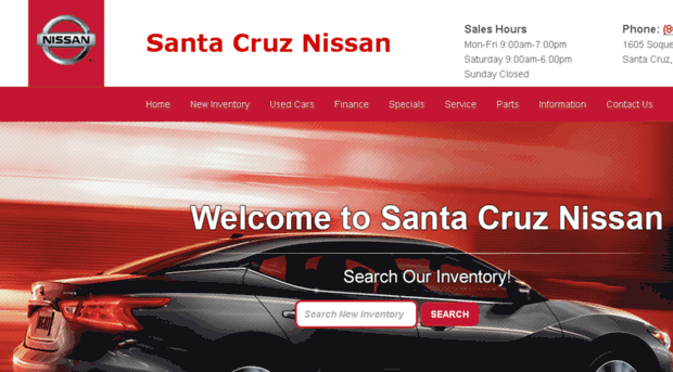 santacruznissan.com