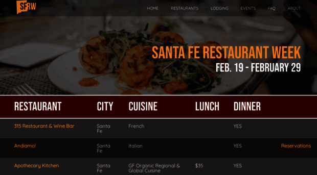 santafe.nmrestaurantweek.com