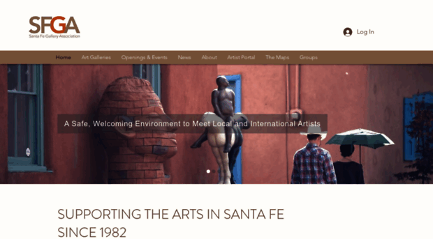 santafegalleryassociation.org