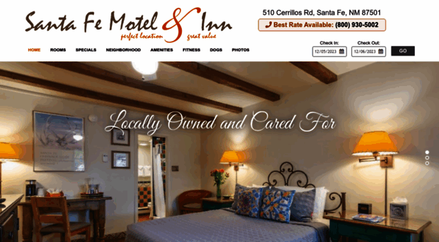 santafemotel.com