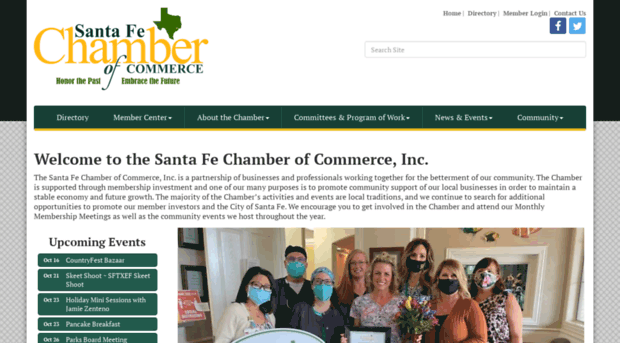 santafetexaschamber.com