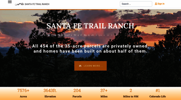 santafetrailranch.com