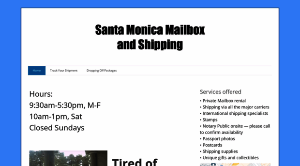 santamonicamailbox.com