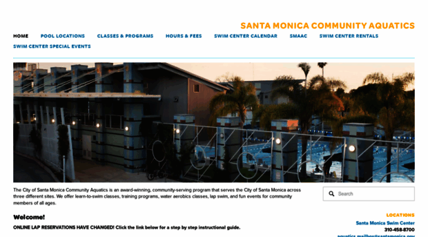 santamonicaswimcenter.org