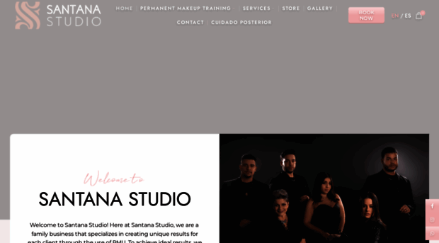 santanastudioacademy.com