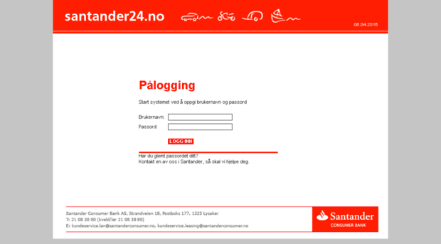 Santander Kontakt