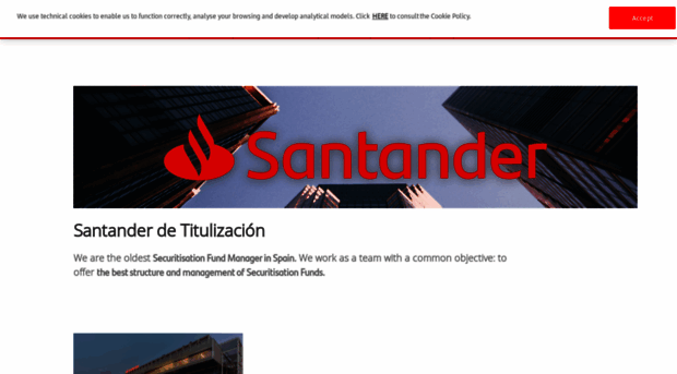 santanderdetitulizacion.com