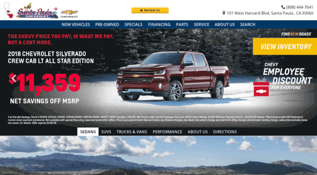 santapaulachevrolet.com