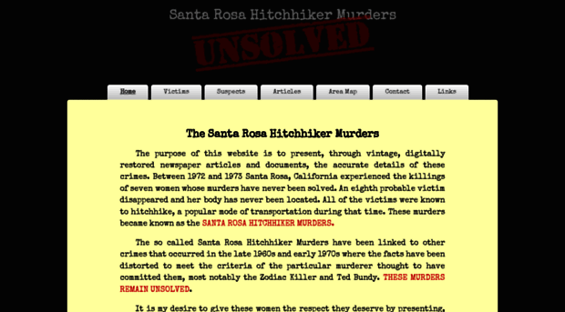 santarosahitchhikermurders.com