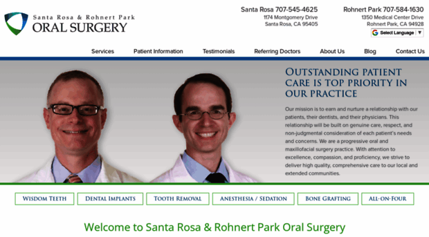 santarosaoralsurgery.com